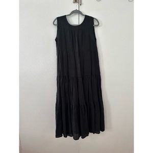 Tribe Alive Tiered Maxi Dress - Black